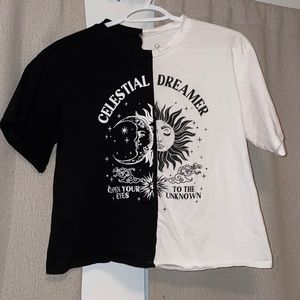 B&W Graphic T-Shirt